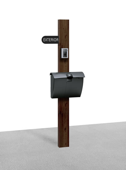 三協アルミの機能門柱　コレット