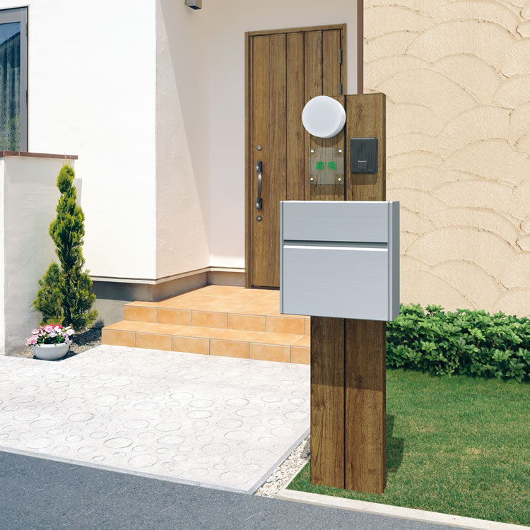 三協立山アルミのコレット２型門柱