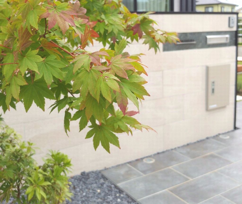 植栽も外構工事でできます