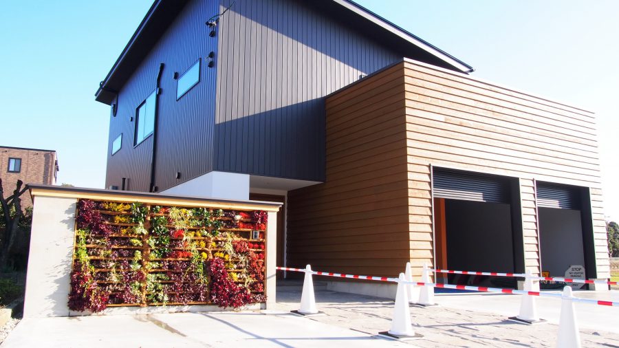 植彩の意匠外構