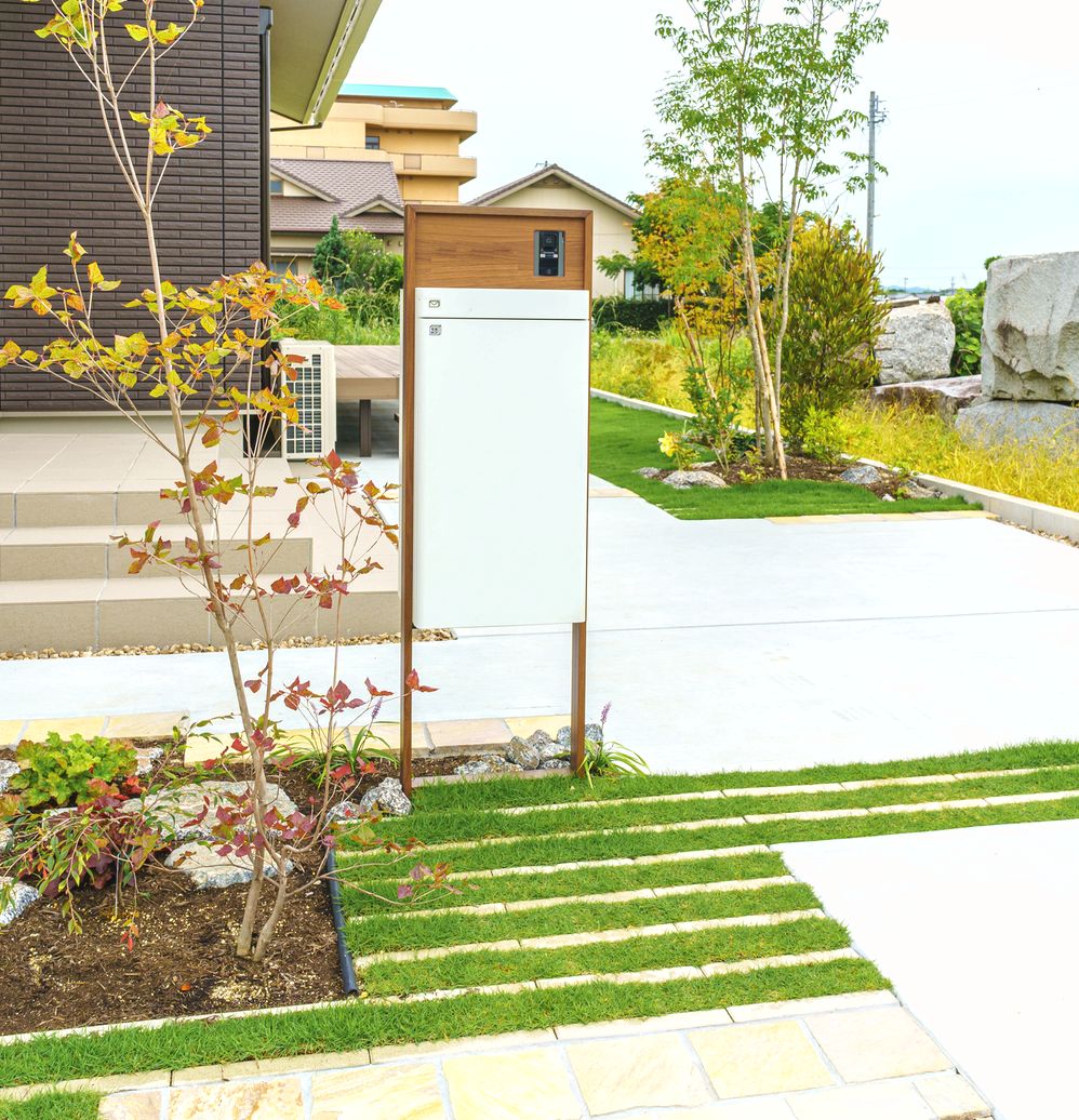 岡崎市のナチュラルで可愛らしさのある門周り