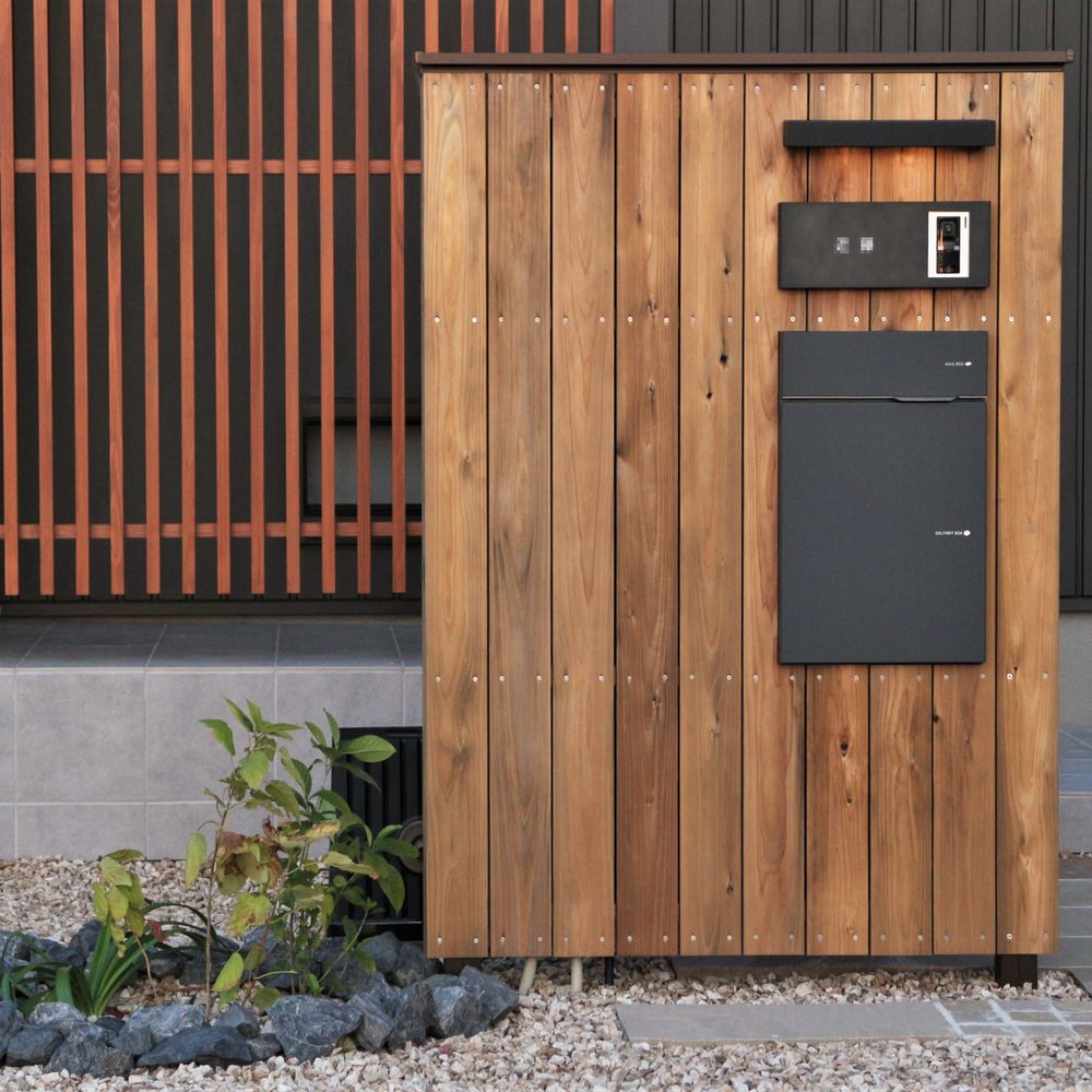 門柱 天然木ナチュラル