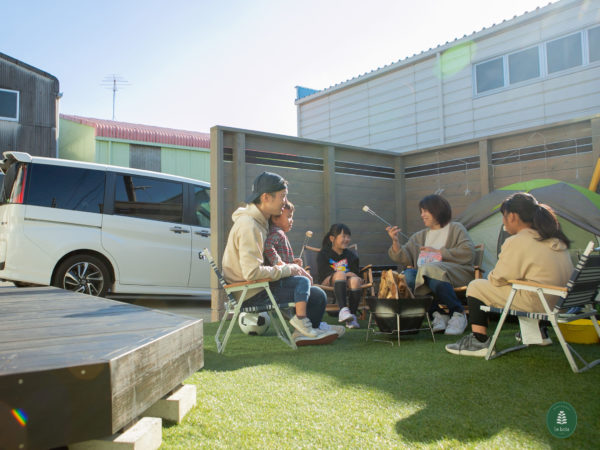 家族みんなで楽しむアウトドアリビング 　豊田市
