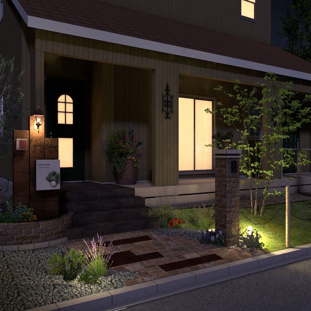 ナチュラルガーデン　夜景