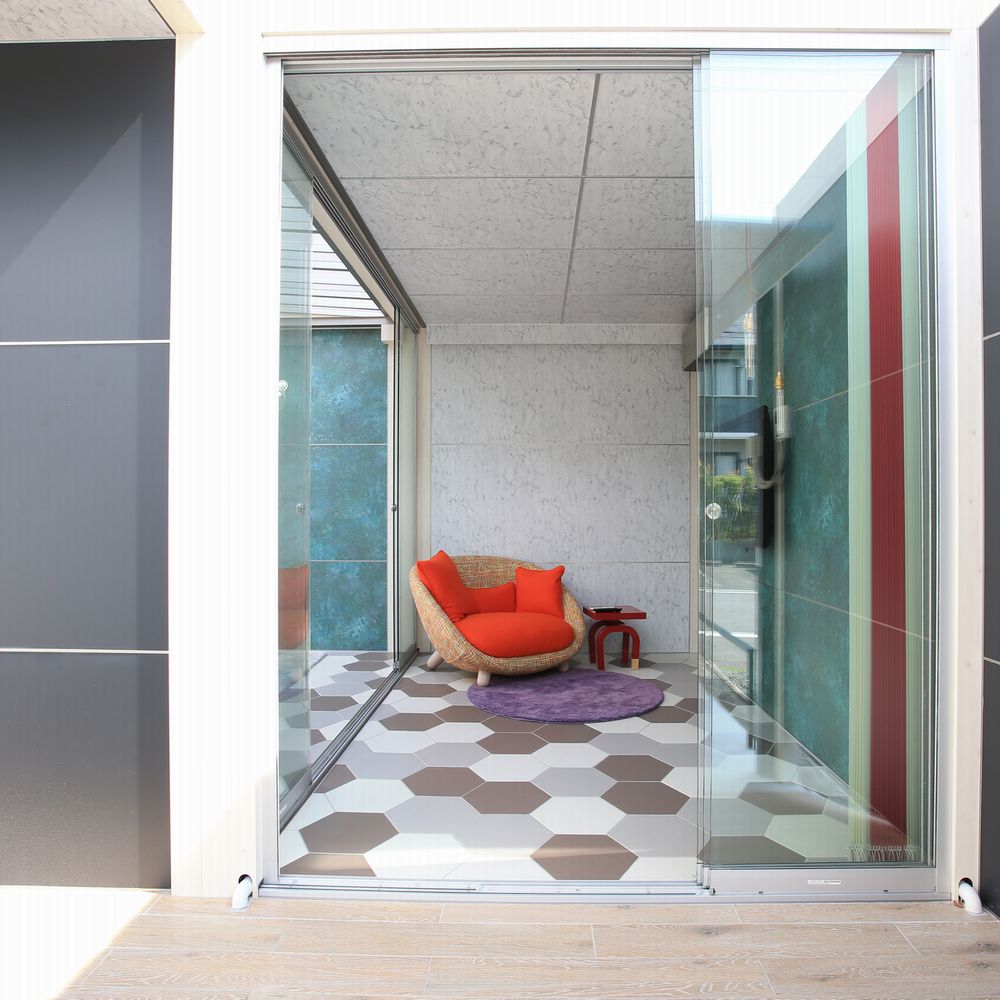 タカショー　オールグラスポーチ