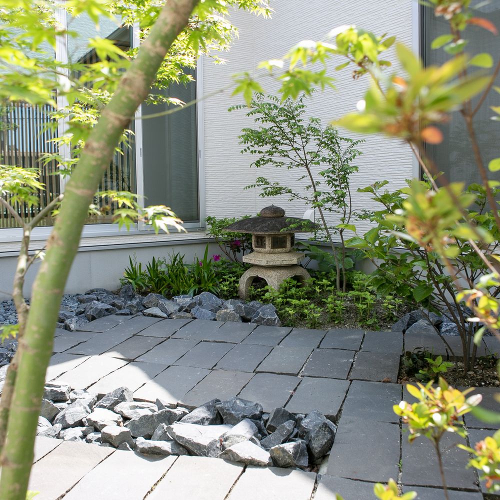 多彩な風景を楽しむお庭　西尾市新築外構