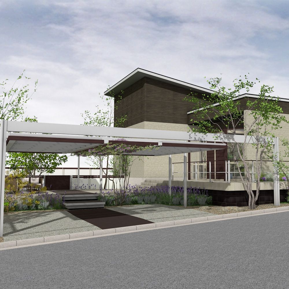 澄んだ景色を味わう　心地よい住まい