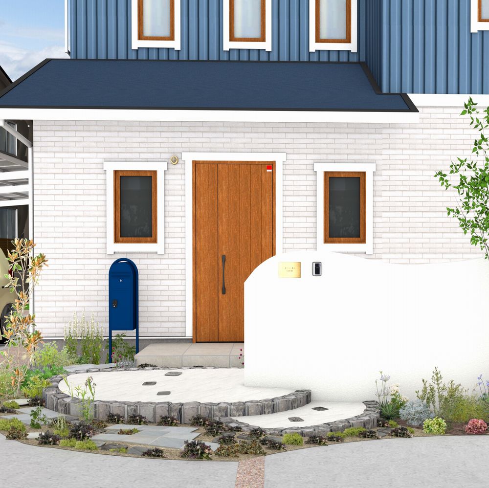 北欧のフロントガーデン