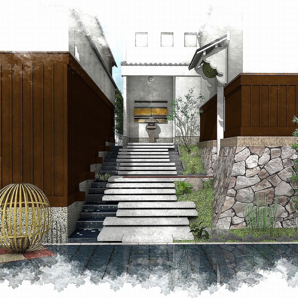 蔵のある下町の風景