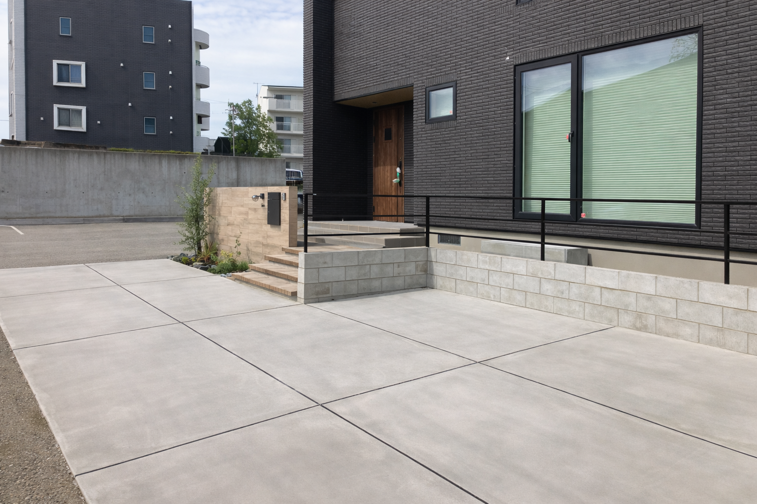 カフェライクエクステリア　刈谷市新築外構